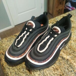 Nike Air Max 97 “Woodgrain” Black Barely Rose Women’s CU4751-001 Sz 8.5 US